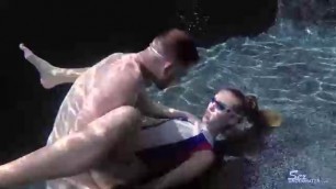 Son Bang His Mom Mazzy Grace Quickie Sex Under Water