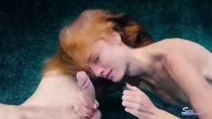 Girls Sucking Giant Dicks Mazzy Grace Very First Time Underwater Blowjob Sexunderwater