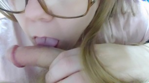 edging his cock with my mouth till i'm ready to fuck him