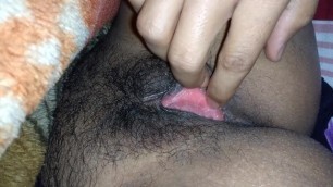 Girls wet pussy closeup fingering and orgasm