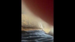 Young guy cums with vibrator