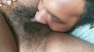 Eating my phat pussy