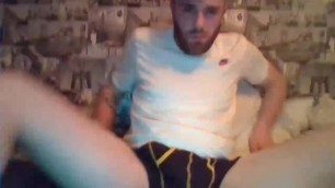 YOUNG HOT TWINK WANK AND CUMS IN HIS SOCK - MattThom98