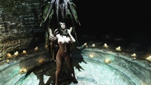 Sexy Skyrim- Summoning a creature with ancient sex knowledge
