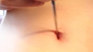 Woman Navel Torture