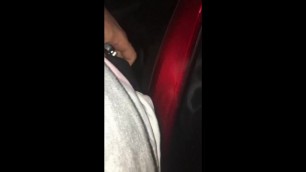 Teen Boy cum in car