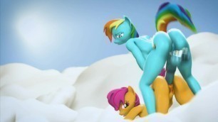Ponies Got You Begging For Mercy - Futa MLP HMV