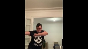 Arab daddy fuck his dance