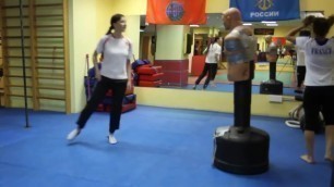 Russian Girls Powerful and Fast Tkd Kicking BOB
