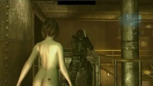 Let's Play Resident Evil Revelations Nude Jill Valentine Mod Part 5