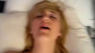 Masturbating girl has an fingering orgasm selfie