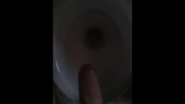 Just a pissing of Polish Boy Sissy Twink in a dark toilet room