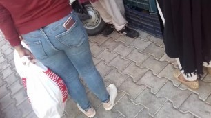 Indian Cute Girl In Tight Jeans