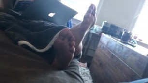 Studying with Ashley (She Knows About My Foot Fetish)