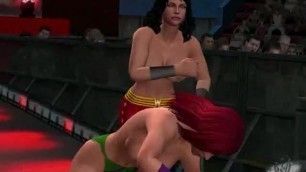 Donna Troy vs Fairchild Topless