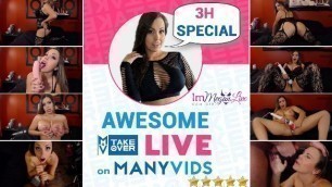AWESOME MANYVIDS TAKEOVER