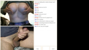 omegle 40 teen flashes big tits