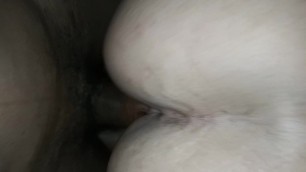 Huge ass cock in tight pussy