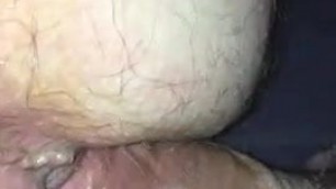Nice cum while fucked