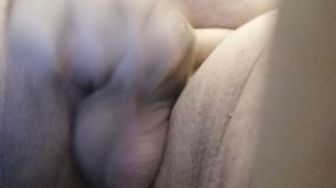 Uncut Chubby Cock Play, Shooting Cum Load