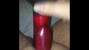 Teen Fucking Herself With Dildo Talking About Daddy