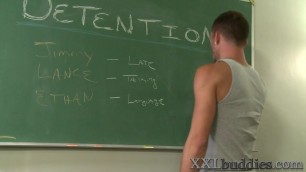 Twink takes banging from big cocks
