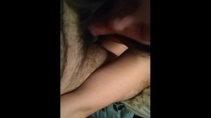 Teen slut loves a throat full of cock