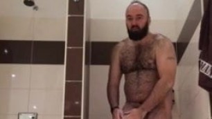 Bear in the bath