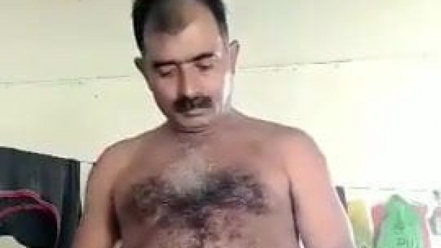Indian daddy Big balls cum