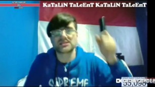 KaTaLiN TaLeEnT romanian rapper flexing on his haters
