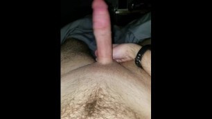 Stroking My Big Cock and Blowing a Load
