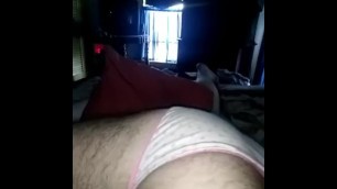 Panty boy spanking