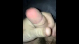 Stroking my cock, come join me.