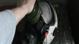 Neoprene bodybag, gasmask and biker helmet - 2