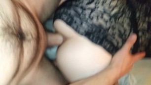 Beanzie lets me cum in her ass continuously