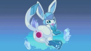 Glaceon Creampie in the Crystal Cave by Camotli