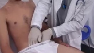 Gay nude men with doctors first time Applying some grease to his forearm