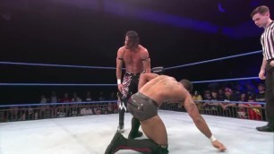Ripped wrestler Dezmond Xavier defeated by Matt Sydal