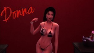 Meet Donna | Palace Of Pleasure | The Sims 4| Wicked Whims Mod