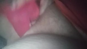 Fucking my pussy and ass with my dildo