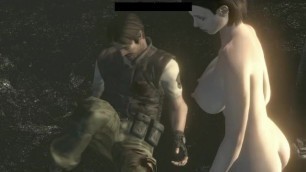 Let's Play Resident Evil HD Remastered Nude Jill Valentine Mod Part 16
