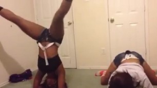 Shawtyyy Redd and friend bend it over