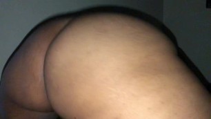 Wifey Bouncing Big booty on the dick
