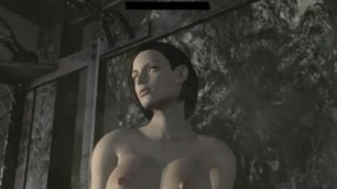 Let's Play Resident Evil HD Remastered Nude Jill Valentine Mod Part 17