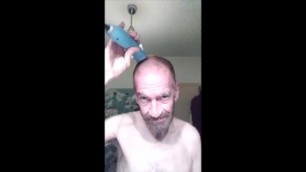 The Headshave - Part 5- The Clean Shaved Head