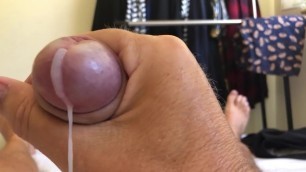 Huge cumshot slow play