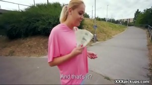 Amazing Public Dick Sucking For Cash With SLutty Teen Czech Girl 27