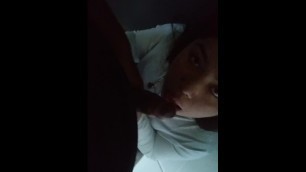 Ex Gf sucking my dick in the stairways