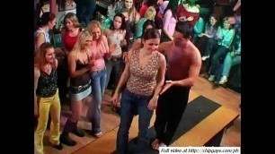 Sexy babes dancing on party