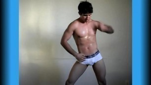 latino boy striptease dancing